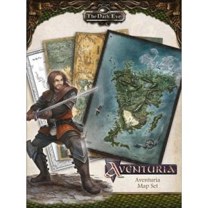 The Dark Eye Aventuria Map Set-US25551E