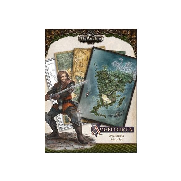 The Dark Eye Aventuria Map Set-US25551E