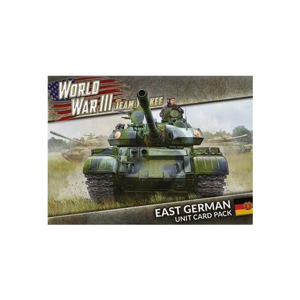 World War III: East German Unit Cards (34 Cards) - EN-WW3-06E