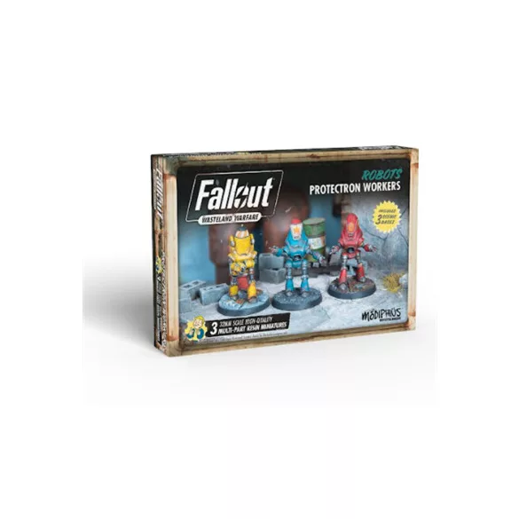 Fallout Wasteland Warfare - Robots: Protectron Workers - EN-MUH052222