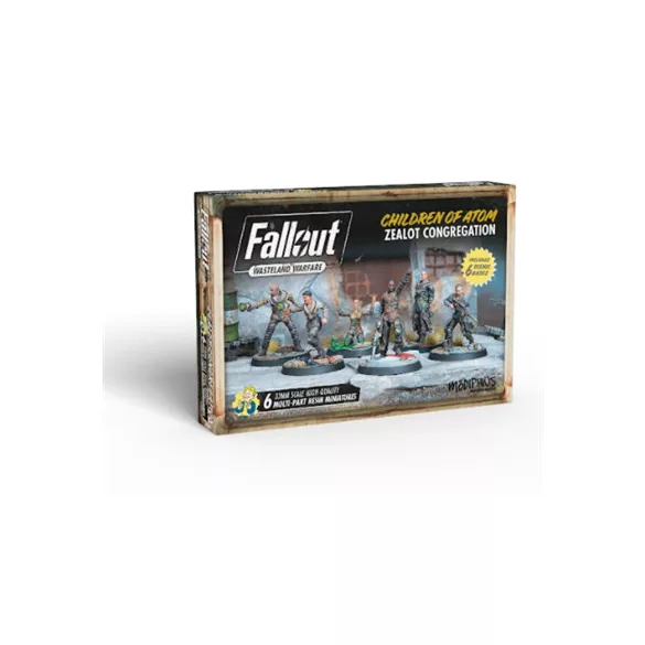 Fallout Wasteland Warfare - Children of Atom: Zealot Congregation - EN-MUH052224