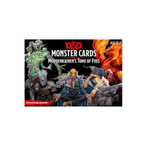 D&D: Monster Cards: Mordenkainen's Tome of Foes (109 cards) - DE-C7228000-G