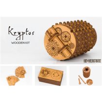 Kryptos - Cryptex Wooden Kit-11179