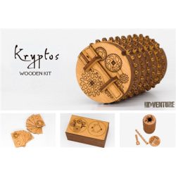 Kryptos - Cryptex Wooden Kit-11179