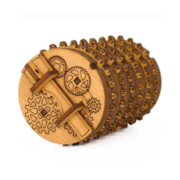 Kryptos - Cryptex Wooden Kit-11179