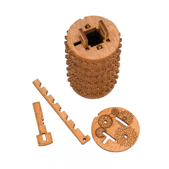 Kryptos - Cryptex Wooden Kit-11179