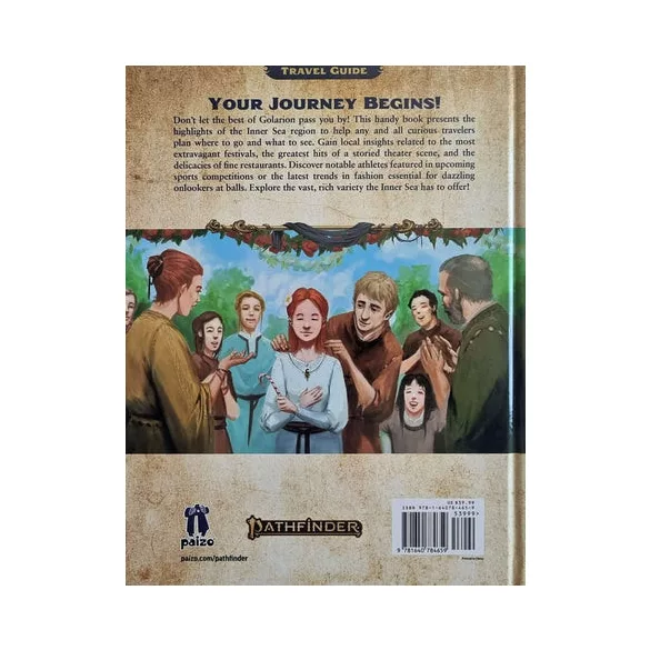 Pathfinder Lost Omens: Travel Guide - EN-PZO9313
