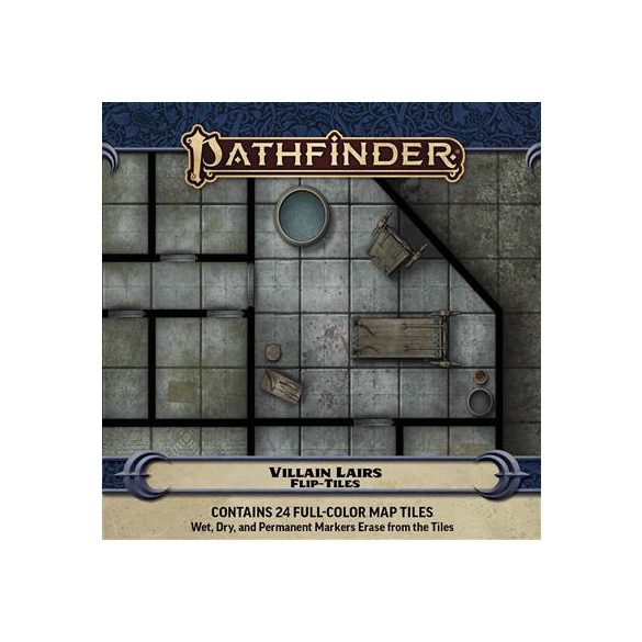 Pathfinder Flip-Tiles: Villain Lairs Set-PZO4096