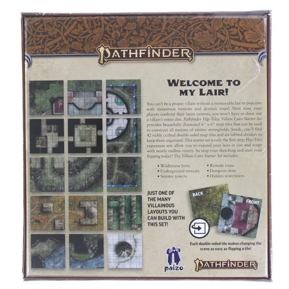 Pathfinder Flip-Tiles: Villain Lairs Set-PZO4096