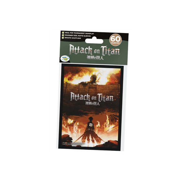 Attack on Titan Sleeves - THE WALL (60 Sleeves)-L420055