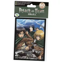 Attack on Titan Sleeves - BATTLE TRIO (60 Sleeves)-L420054