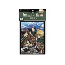 Attack on Titan Sleeves - BATTLE TRIO (60 Sleeves)-L420054
