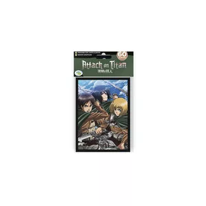 Attack on Titan Sleeves - BATTLE TRIO (60 Sleeves)-L420054