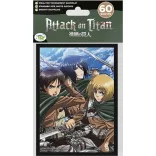 Attack on Titan Sleeves - BATTLE TRIO (60 Sleeves)-L420054