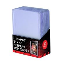 UP - Toploader - 3" x 4" Super Clear Premium (25 pieces)-81145