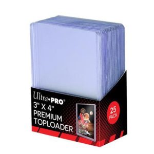 UP - Toploader - 3" x 4" Super Clear Premium (25 pieces)-81145
