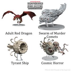 D&D Icons of the Realms: Ship Scale - Threats from the Cosmos-WZK96178