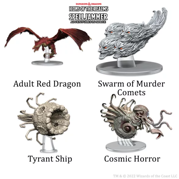 D&D Icons of the Realms: Ship Scale - Threats from the Cosmos-96178
