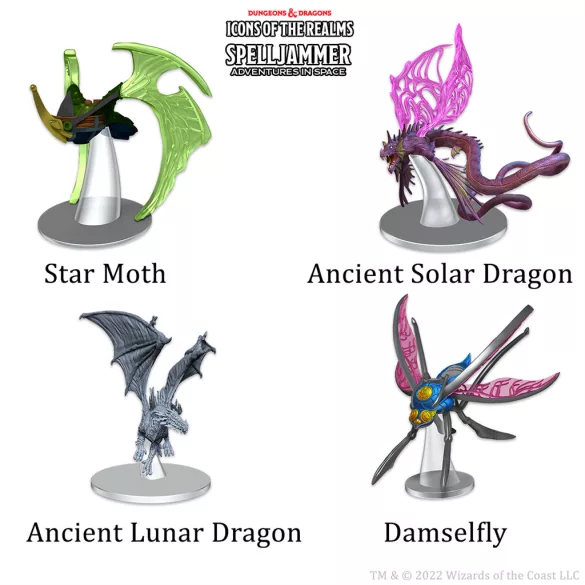 D&D Icons of the Realms: Ship Scale - Astral Elf Patrol-96179