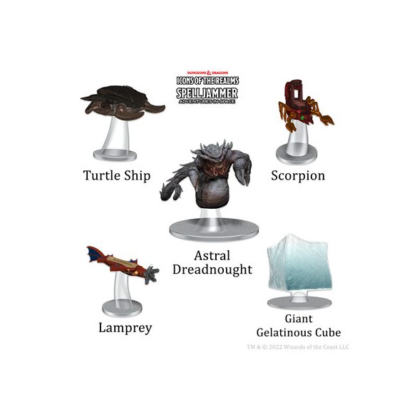 D&D Icons of the Realms: Ship Scale - Attacks from Deep Space-WZK96180