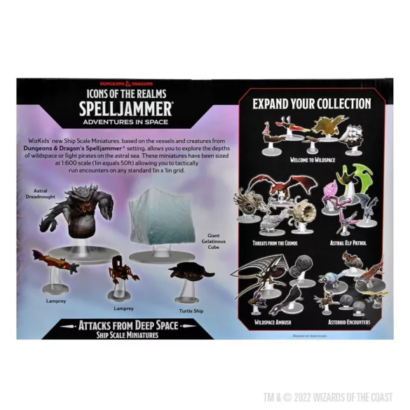 D&D Icons of the Realms: Ship Scale - Attacks from Deep Space-96180