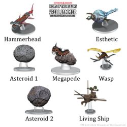 D&D Icons of the Realms: Ship Scale - Asteroid Encounters-WZK96181