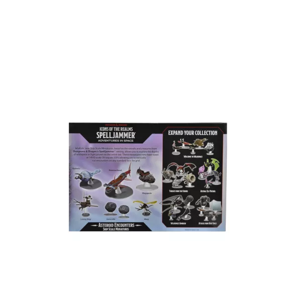 D&D Icons of the Realms: Ship Scale - Asteroid Encounters-96181