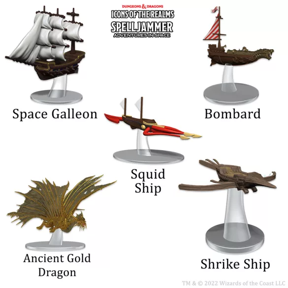D&D Icons of the Realms: Ship Scale - Welcome to Wildspace-WZK96212