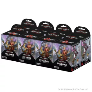 D&D Icons of the Realms: Spelljammer Adventures in Space - 8ct. Booster Brick (Set 24)-96166