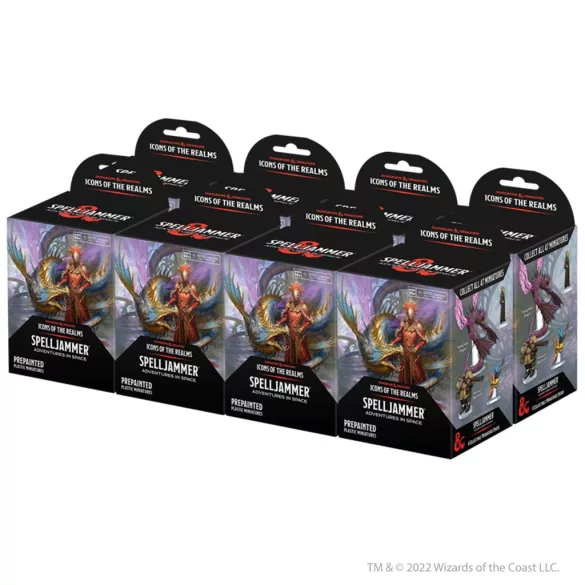 D&D Icons of the Realms: Spelljammer Adventures in Space - 8ct. Booster Brick (Set 24)-96166