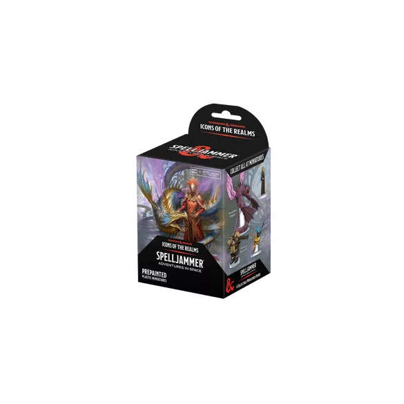 D&D Icons of the Realms: Spelljammer Adventures in Space – 8 db-os Booster Brick (Set 24)