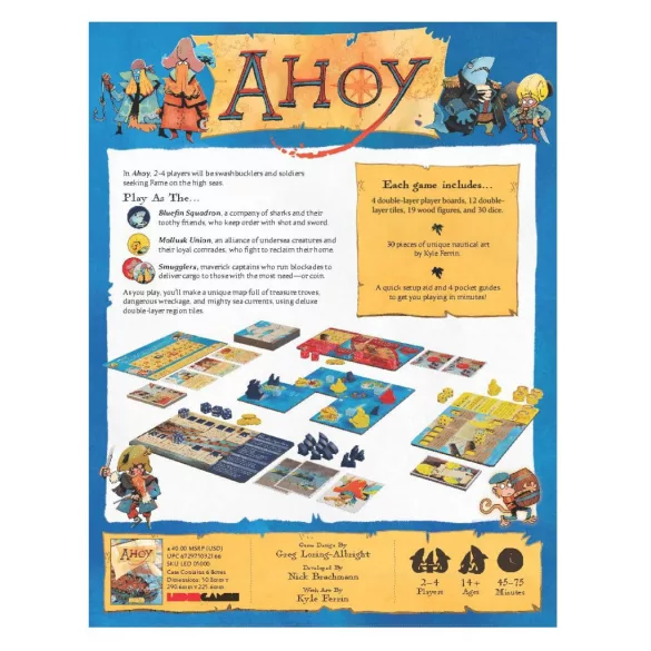Ahoy társasjáték - angol kiadás