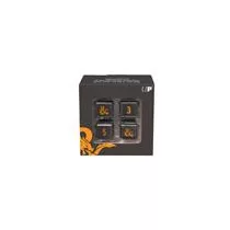 UP - Heavy Metal Realmspace D6 Dice Set for Dungeons & Dragons-19410