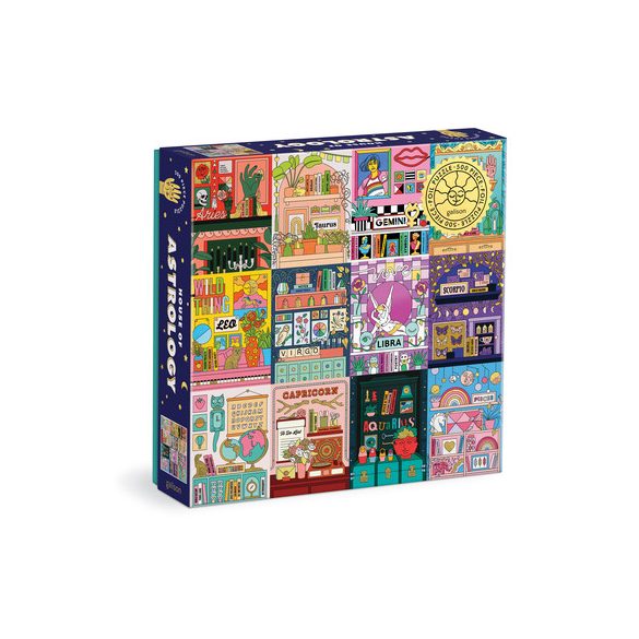House of Astrology 500 Piece Foil Puzzle-74881