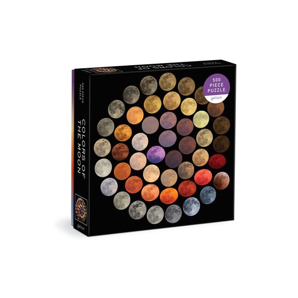 Colors of the Moon 500 Piece Puzzle-74942