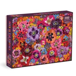 Bees in the Poppies 1000 Piece Puzzle-375550