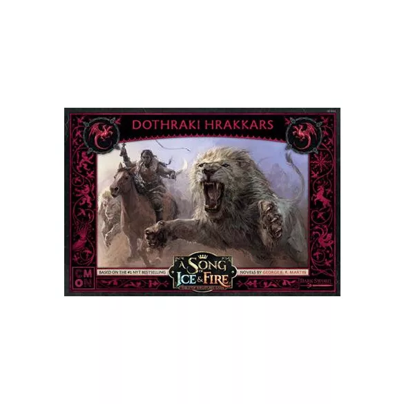 A Song Of Ice And Fire - Dothraki Hrakkars - EN/DE/ES/FR/IT-SIF604