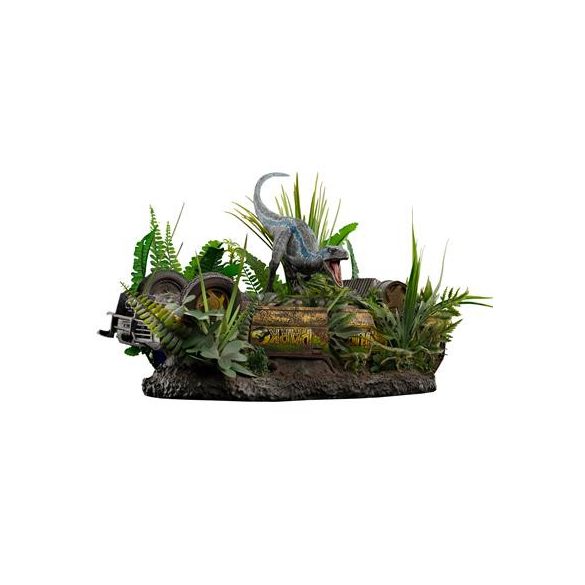 Statue Blue (Deluxe) - Jurassic World: Fallen Kingdom - Art Scale 1/10-UNIVJP63922-10