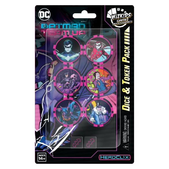 DC HeroClix: Batman Team-Up Dice & Token Pack-84018