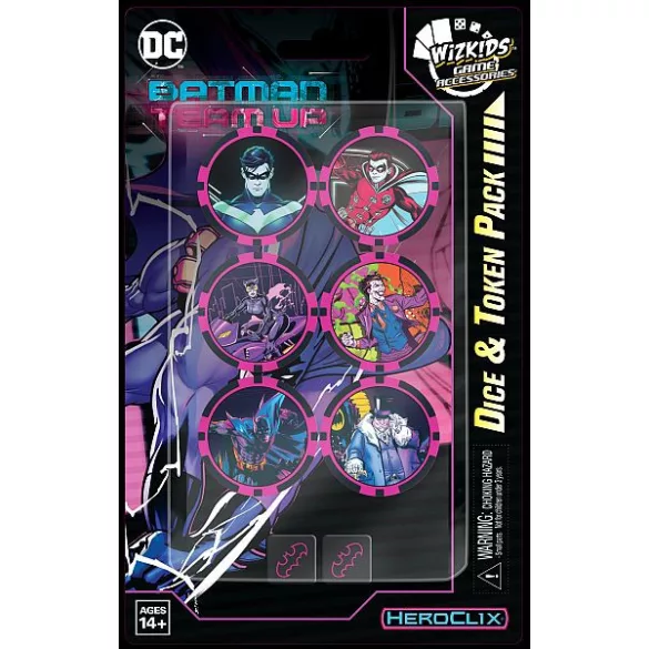 DC HeroClix: Batman Team-Up Dice & Token Pack-84018