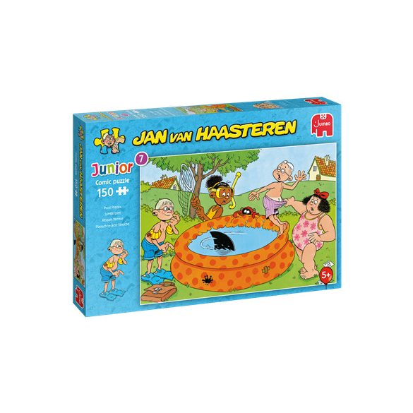 Jan van Haasteren Junior 7 - Planschbecken-Streiche (150 Teile)-20078