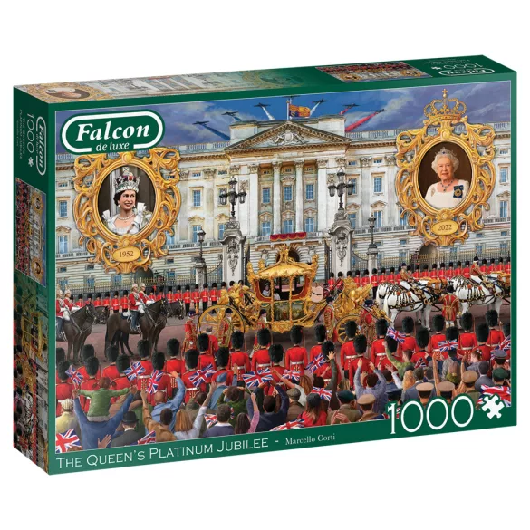 Falcon - The Queen's Platinum Jubilee (1000 Teile)-11371