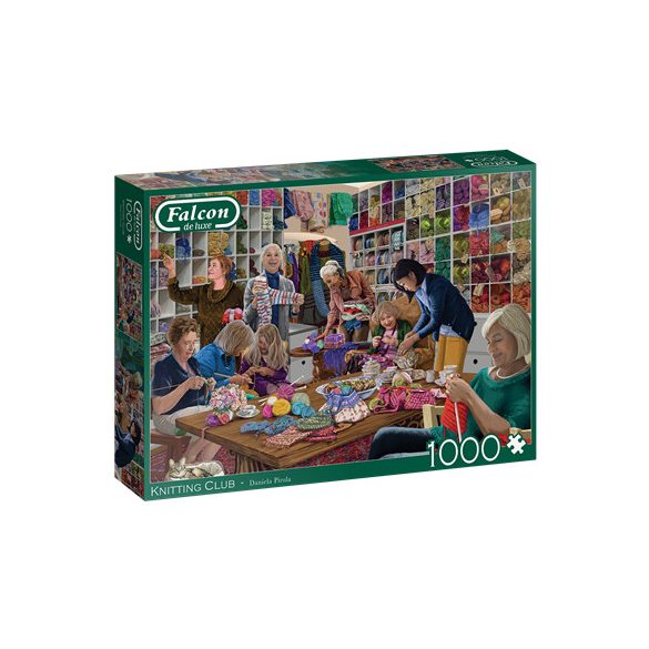 Falcon - The Knitting Club (1000 Teile)-11369