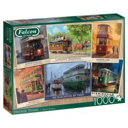 Falcon - Vintage Trams (1000 Teile)-11367
