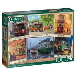 Falcon - Vintage Trams (1000 Teile)-11367