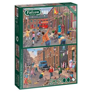 Falcon - Playing in the Street (2×500 Teile)-11376
