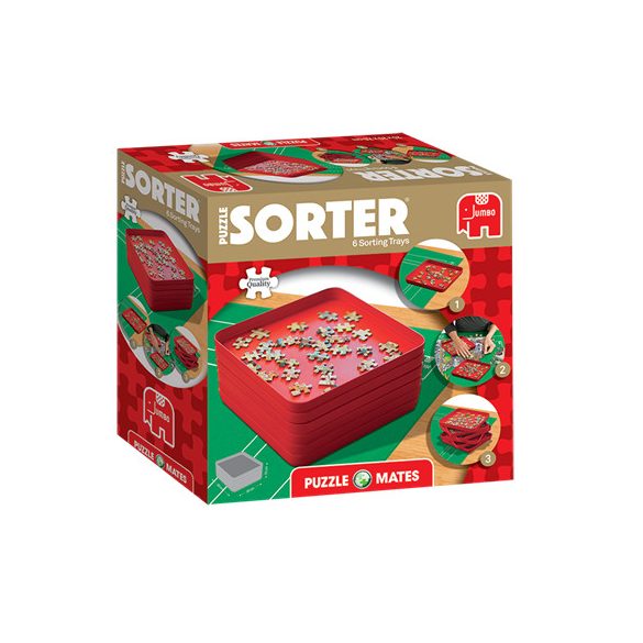 Puzzle Mates - Puzzle Sorter (6 Trays 20x20cm)-17953