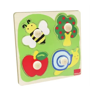 GOULA Holzpuzzle Garten-53010