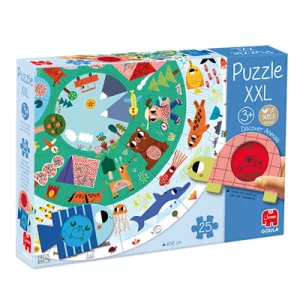 GOULA XXL-Puzzle Tiere entdecken-53177