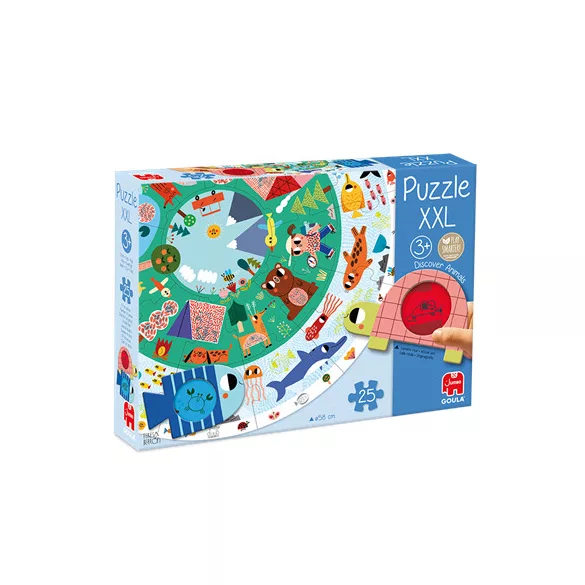 GOULA XXL-Puzzle Tiere entdecken-53177